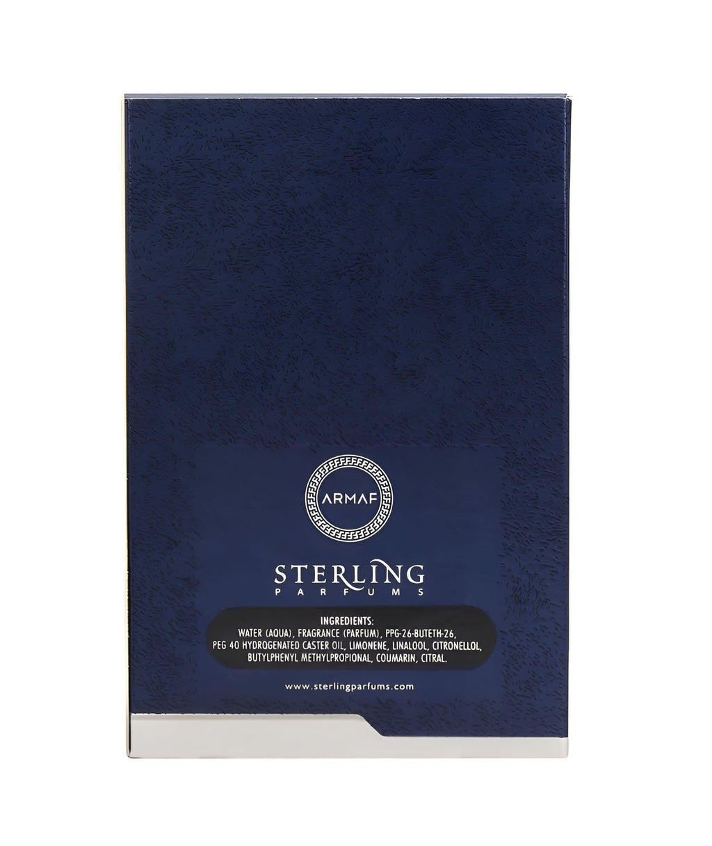 Armaf Voyage Bleu for Men Eau de Parfum Spray, 3.4 oz | Woody Spicy Scent