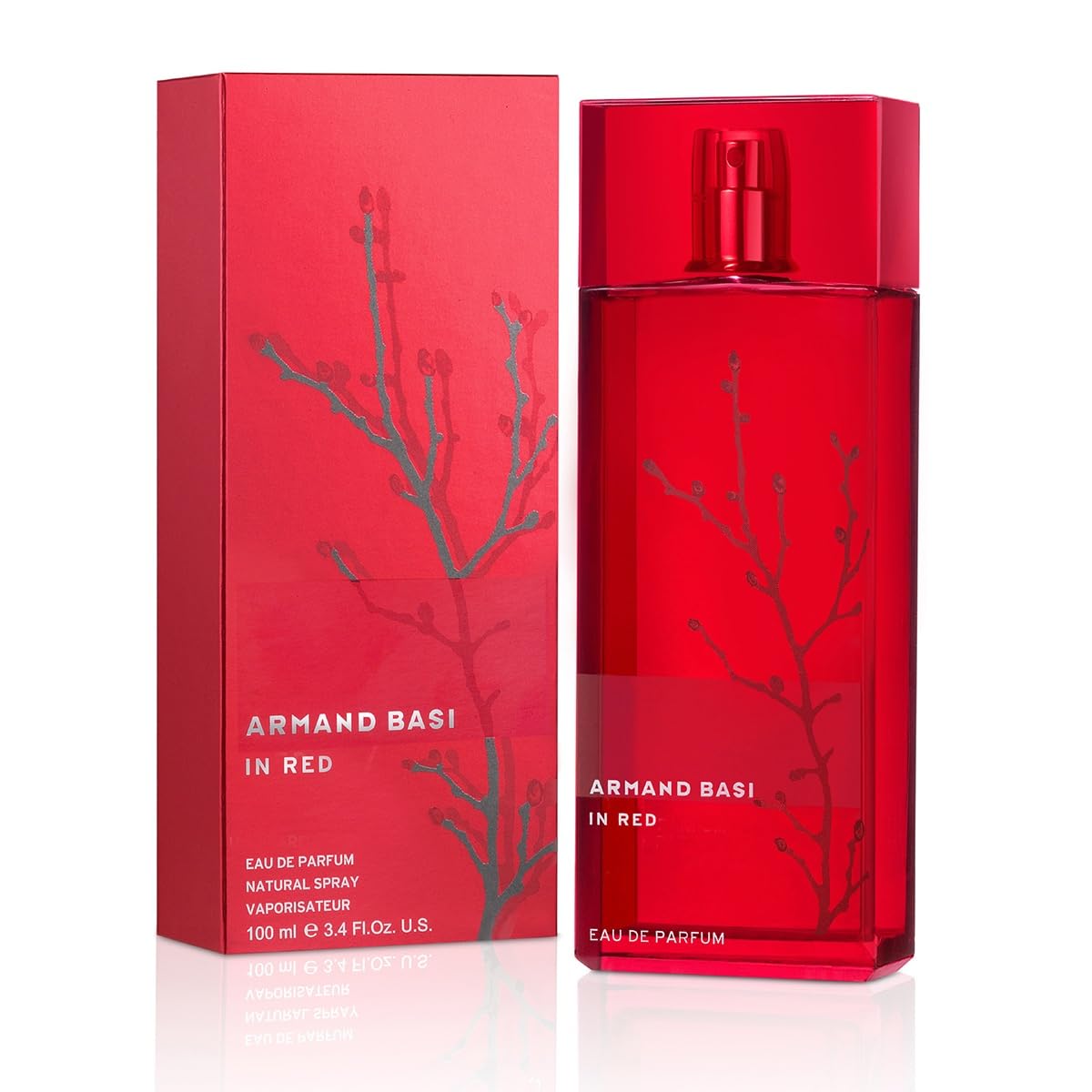 Armand Basi In Red Eau de Parfum Spray – 100ml for Women | Floral, Fresh & Sophisticated