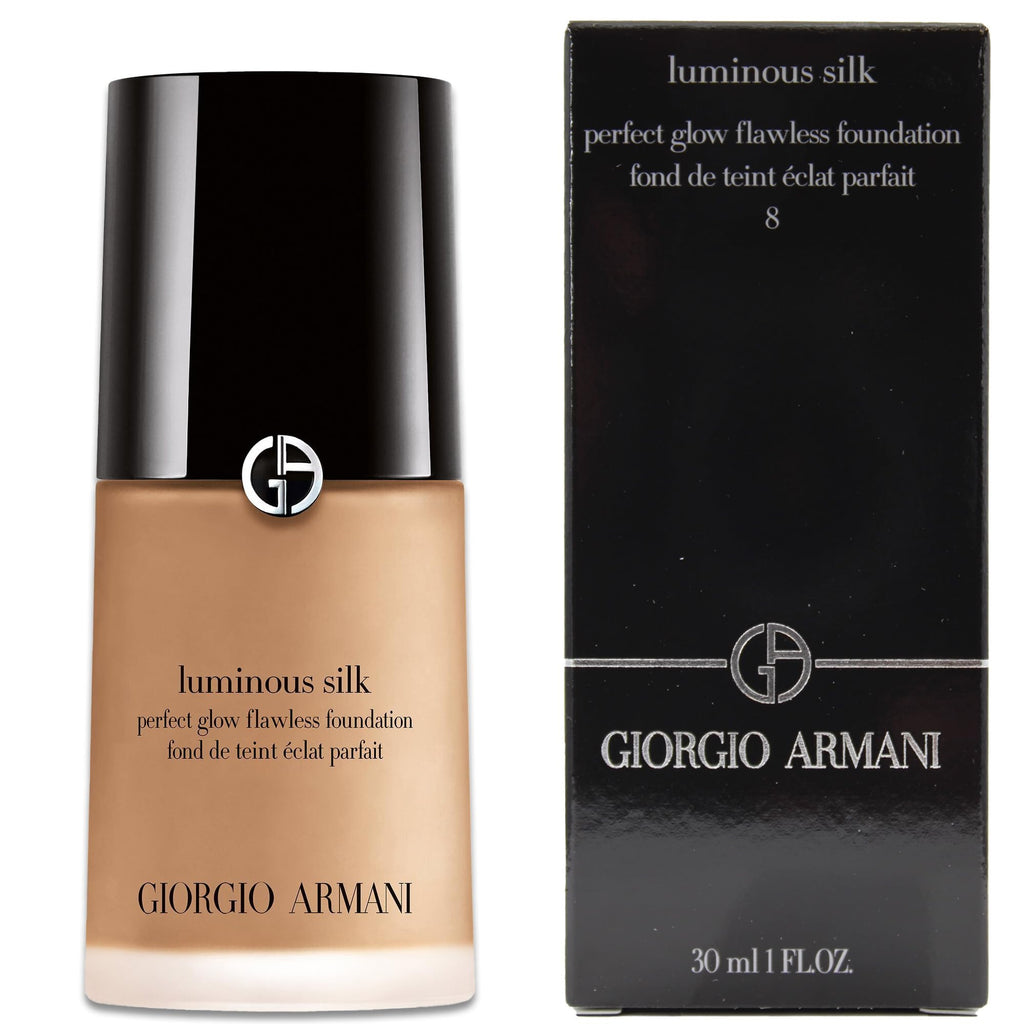 Giorgio Armani Luminous Silk Foundation - #8 Caramel, 30ml | Armani Beauty