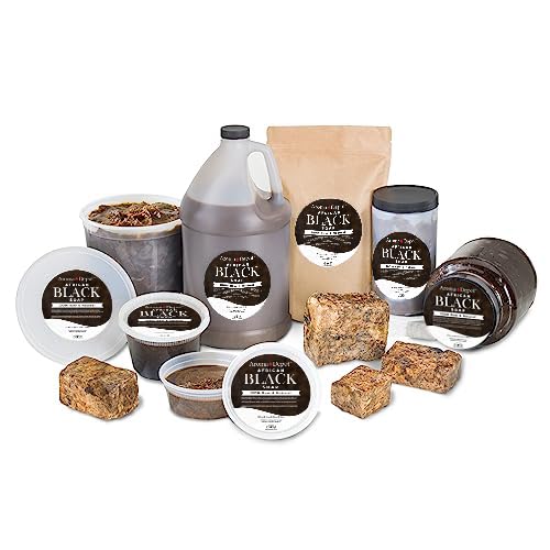 Aroma Depot Raw African Liquid Black Soap – 100% Natural, Handmade from Ghana