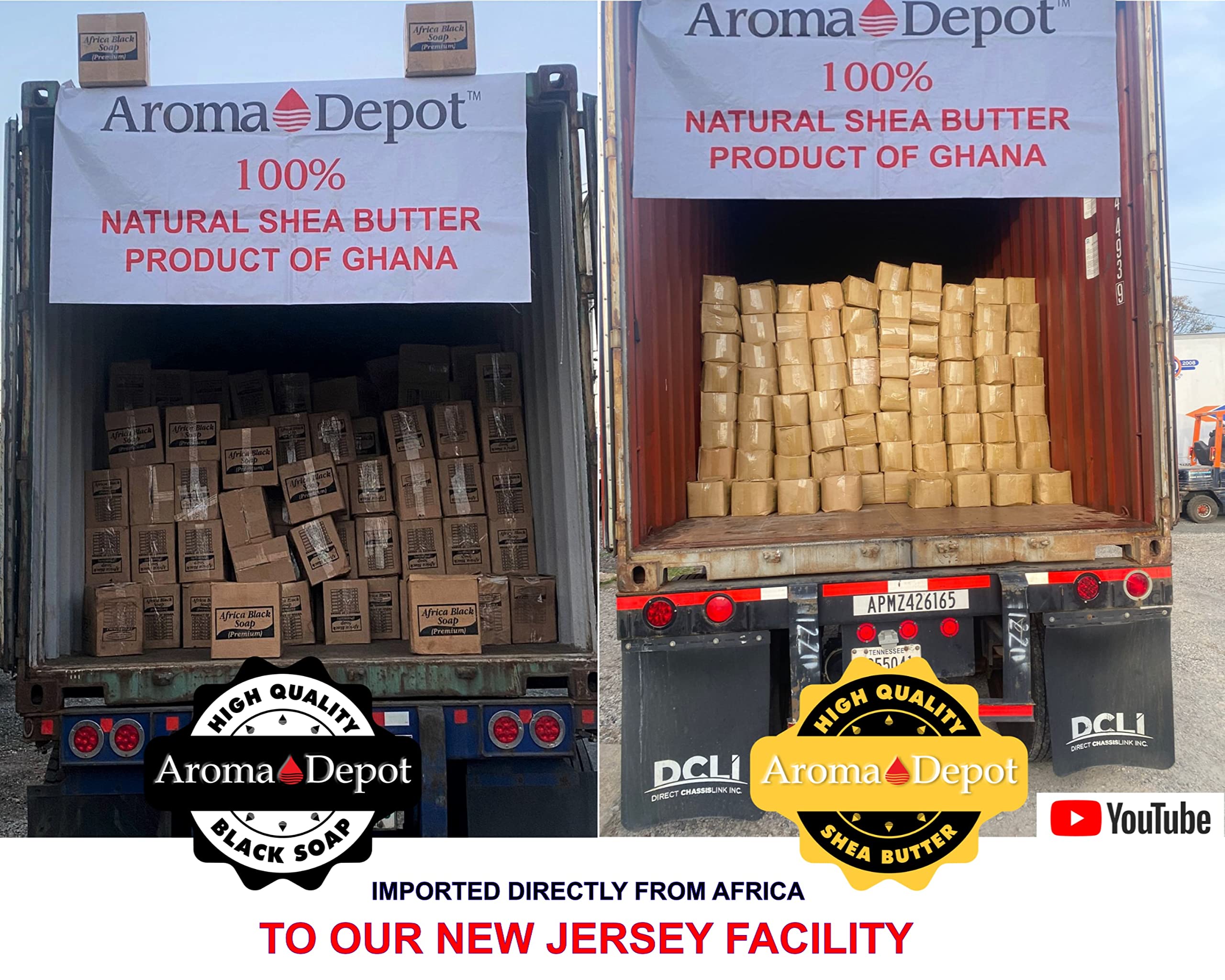 Aroma Depot Raw African Liquid Black Soap – 100% Natural, Handmade from Ghana