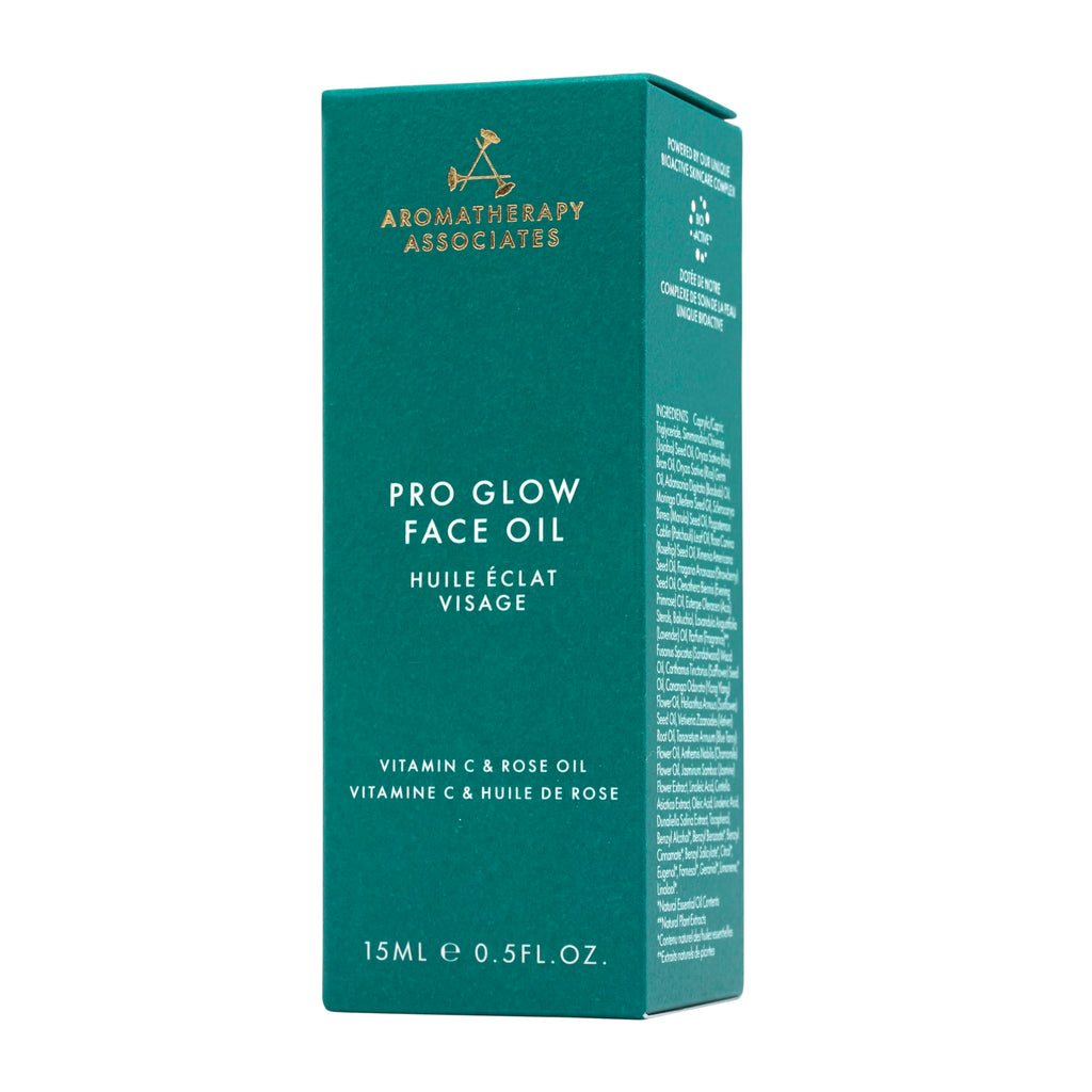 Aromatherapy Associates Pro Glow Face Oil – Rose, Geranium & Frankincense, Hydrating Radiance