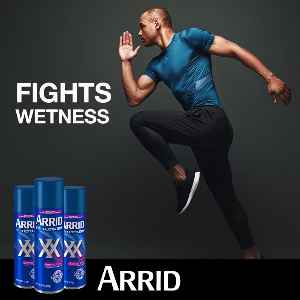 ARRID XX Morning Clean Anti-Perspirant Deodorant Spray – 6 oz (Pack of 9) | Maximum Strength Dryness & Freshness