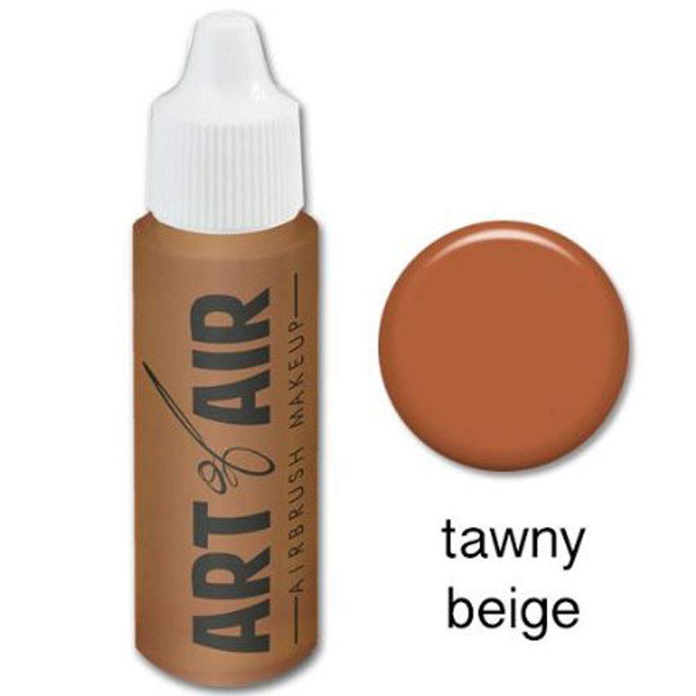 Art of Air Airbrush Foundation – 1/2oz Tawny Beige | Oil-Free, Long-Wear Coverage
