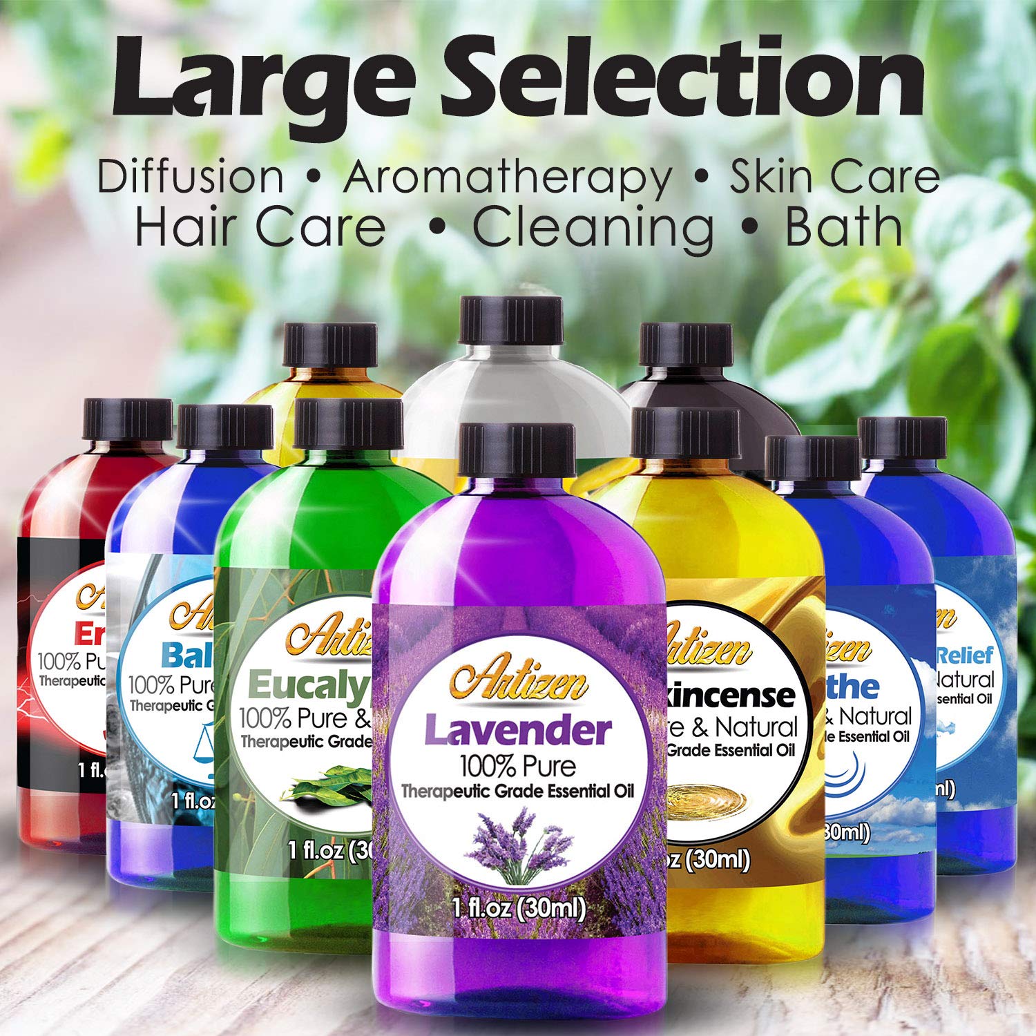 Artizen Moroccan Argan Oil – 4 oz Pure, Fragrance-Free, UV-Protected Glass Bottle