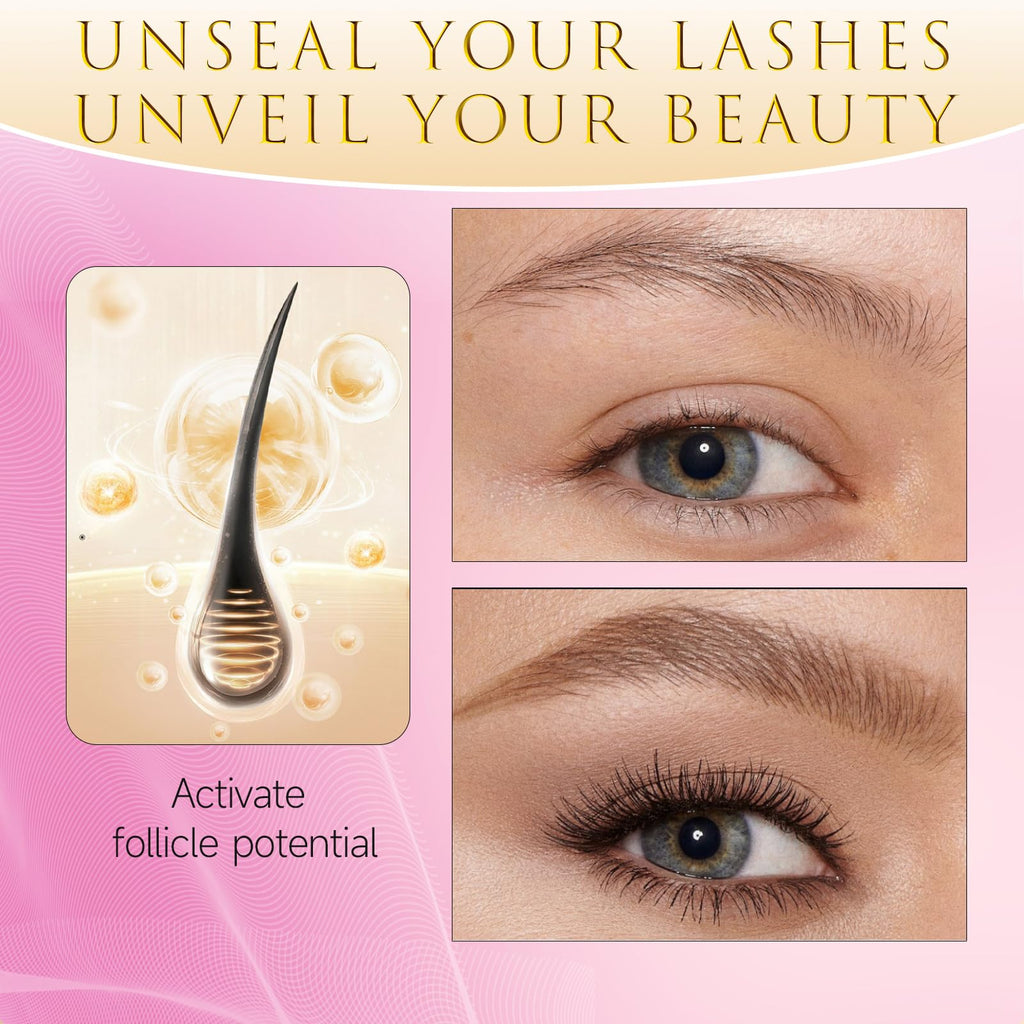 ASAMO Eyelash Growth Serum | 15 Botanical Extracts, Oil-Free & Hypoallergenic - 3ml