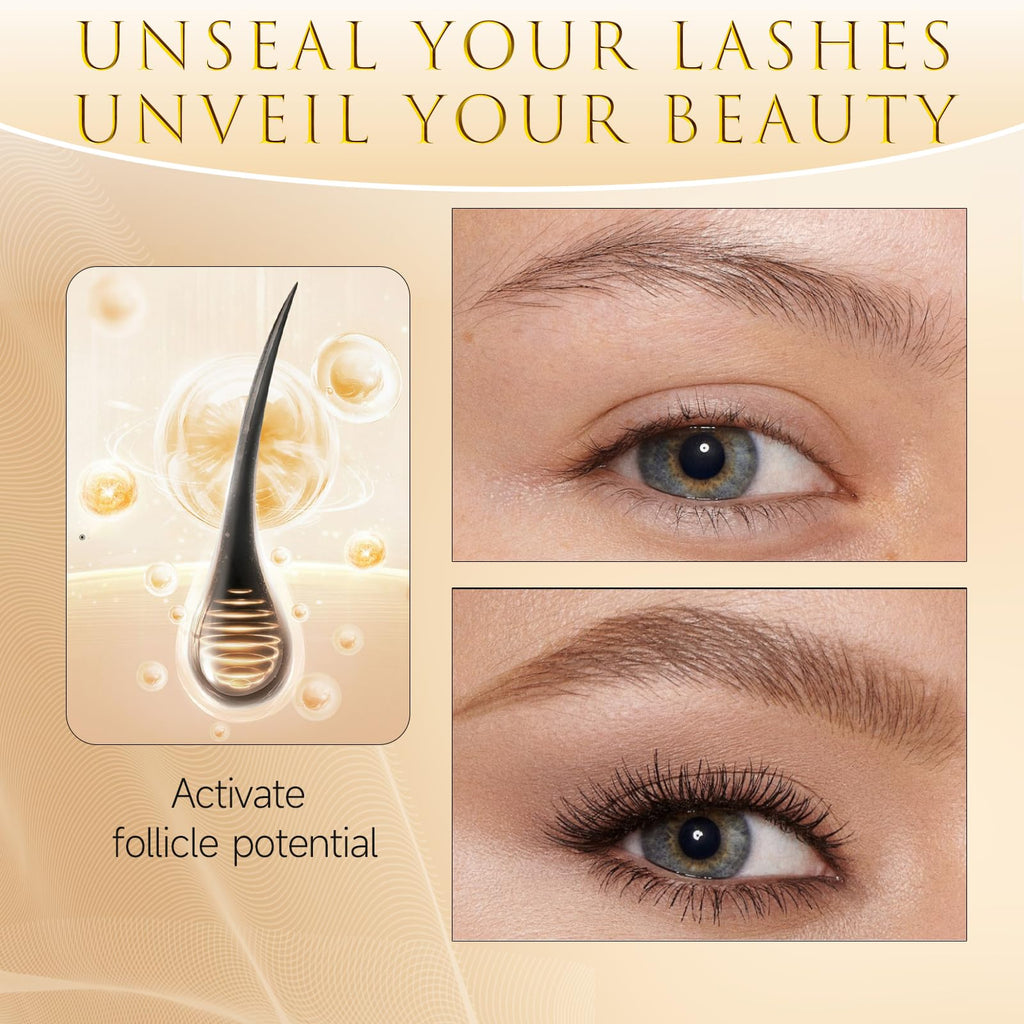 ASAMO Eyelash Growth Serum – 15 Plant Extracts for Longer Lashes