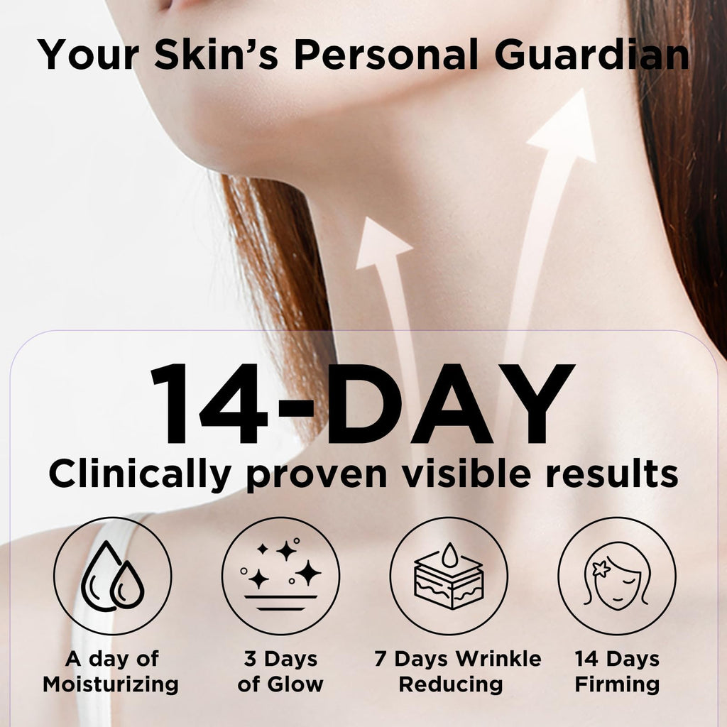 ASAMO Firming Neck Cream with Retinol, Collagen & Hyaluronic Acid – 1.76 Fl Oz