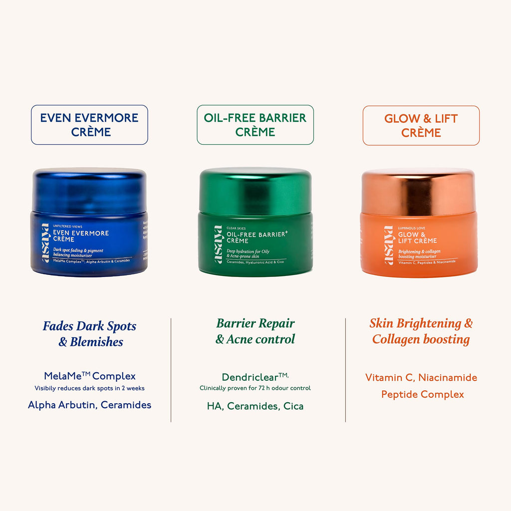 Asaya Ceramides Moisturizer with Alpha Arbutin | Even Tone, Deep Hydration | 1.76 Oz