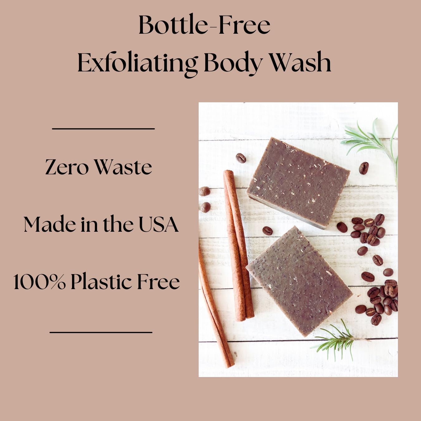 Aspen Kay Naturals Coffee & Oatmeal Exfoliating Soap – Organic Shea Butter & Essential Oils (2 Pack)