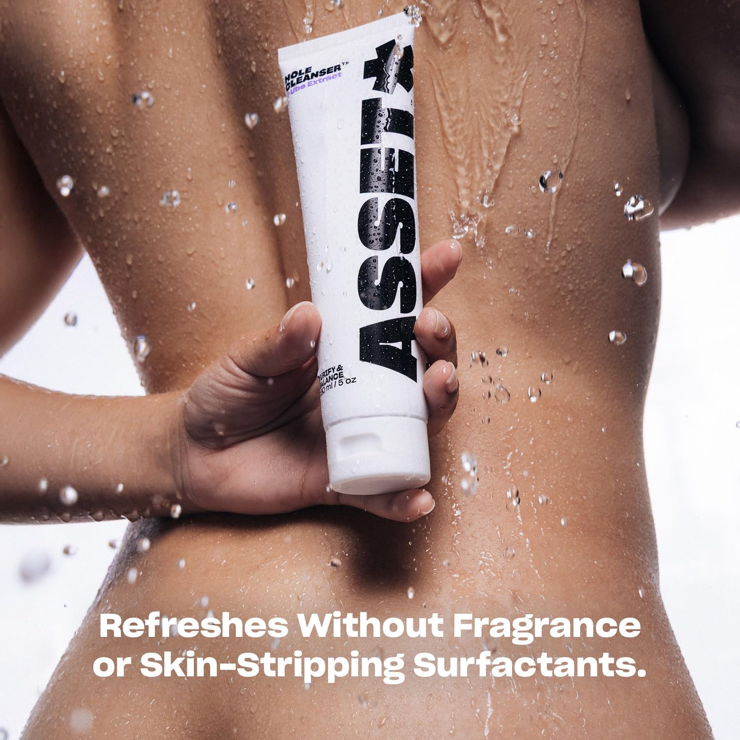 Asset Hole Cleanser – Perianal-Optimized Gentle Daily Cleanser (150ml / 5oz) | Non-Ionic Surfactant System, pH Balanced, Vegan