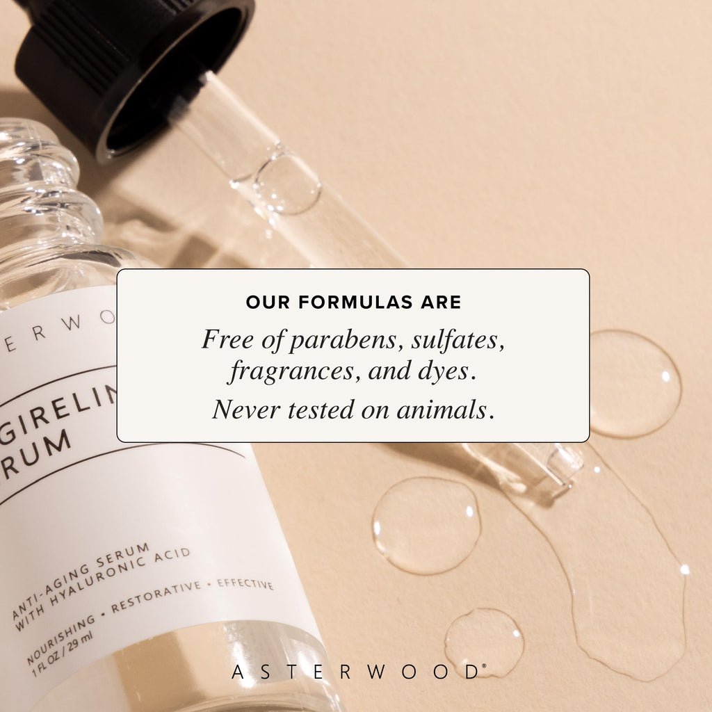 Asterwood Argireline Serum with Hyaluronic Acid – Peptide Serum for Face, Fragrance-Free, 2 oz