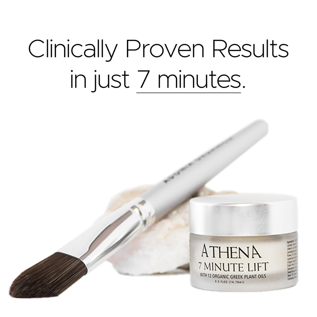 Athena 7 Minute Lift – Organic Lifting & Firming Serum for Face, Eye & Neck | 7-Minute Smoothing