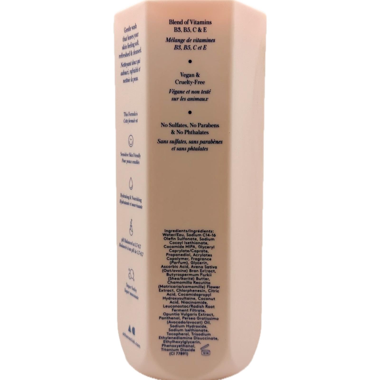 Athena Club Super Bloom Creamy Body Wash – Vegan, pH-Balanced, Sulfate-Free