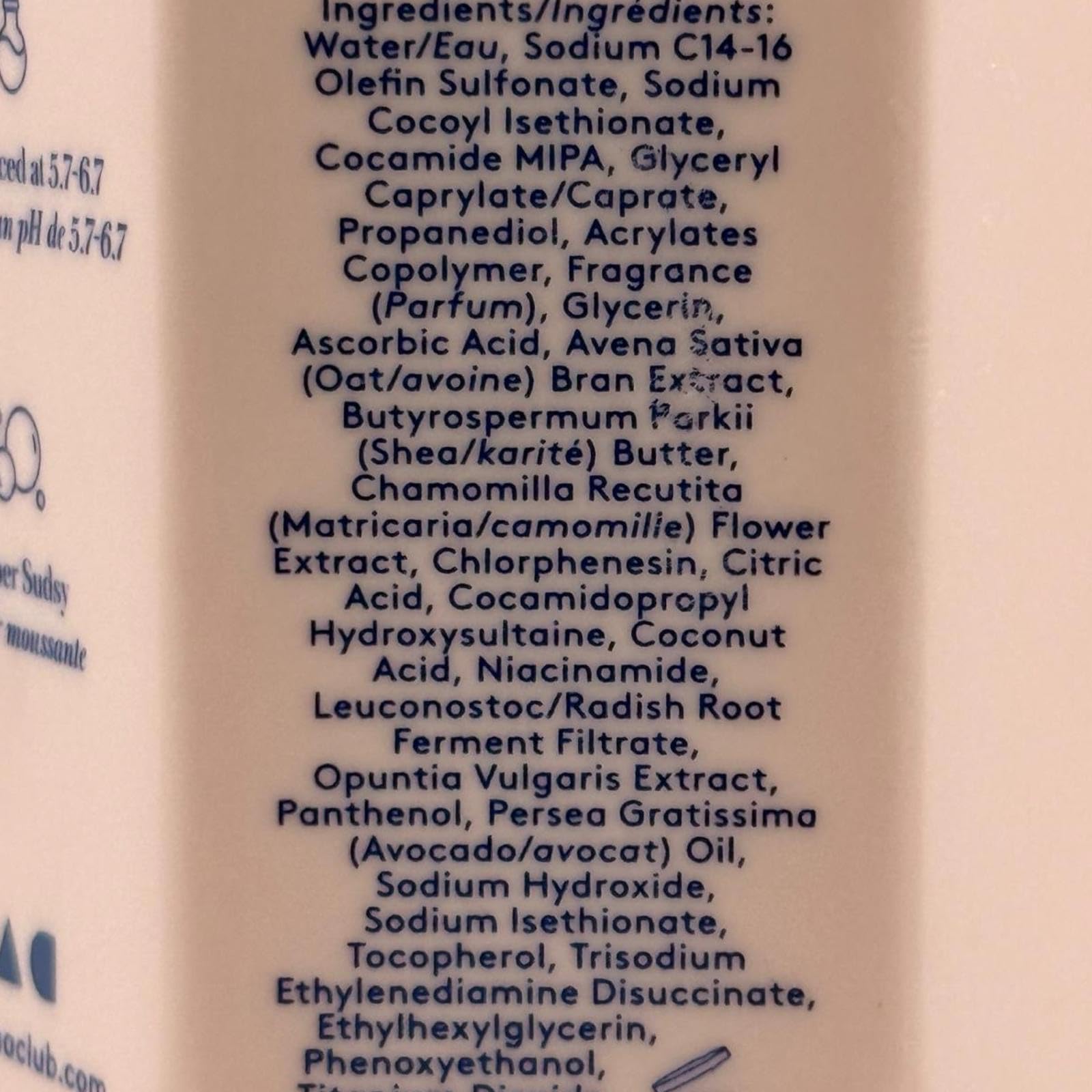 Athena Club Super Bloom Creamy Body Wash – Vegan, pH-Balanced, Sulfate-Free