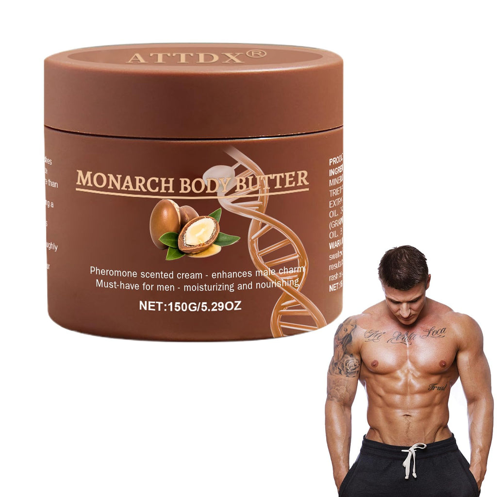 ATTDX Pheromone Scented Cream — Men’s Body Butter for Hydration and Long-Lasting Fragrance