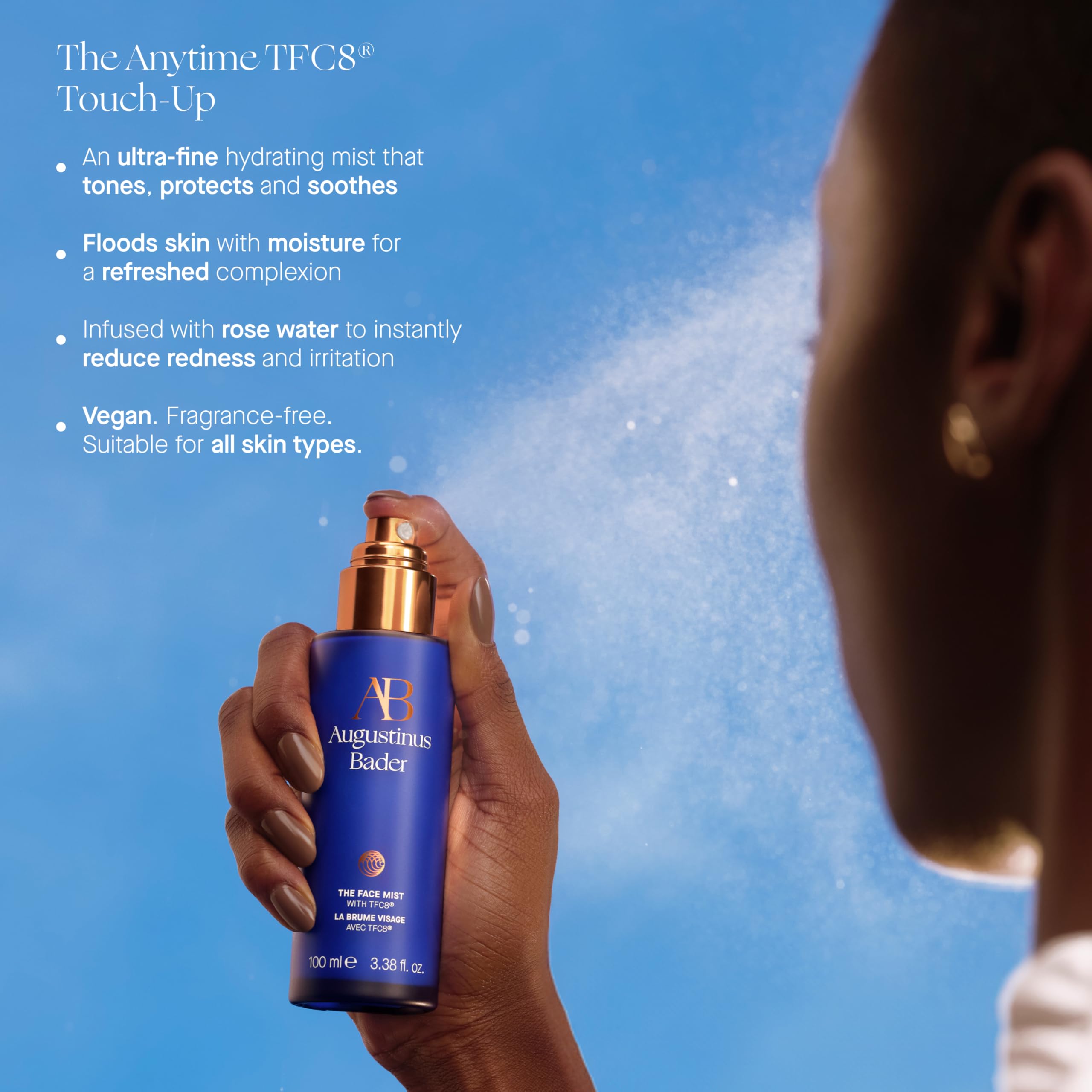 Augustinus Bader The Face Mist – Luxury Hydrating Facial Mist with TFC8® | 100 ml