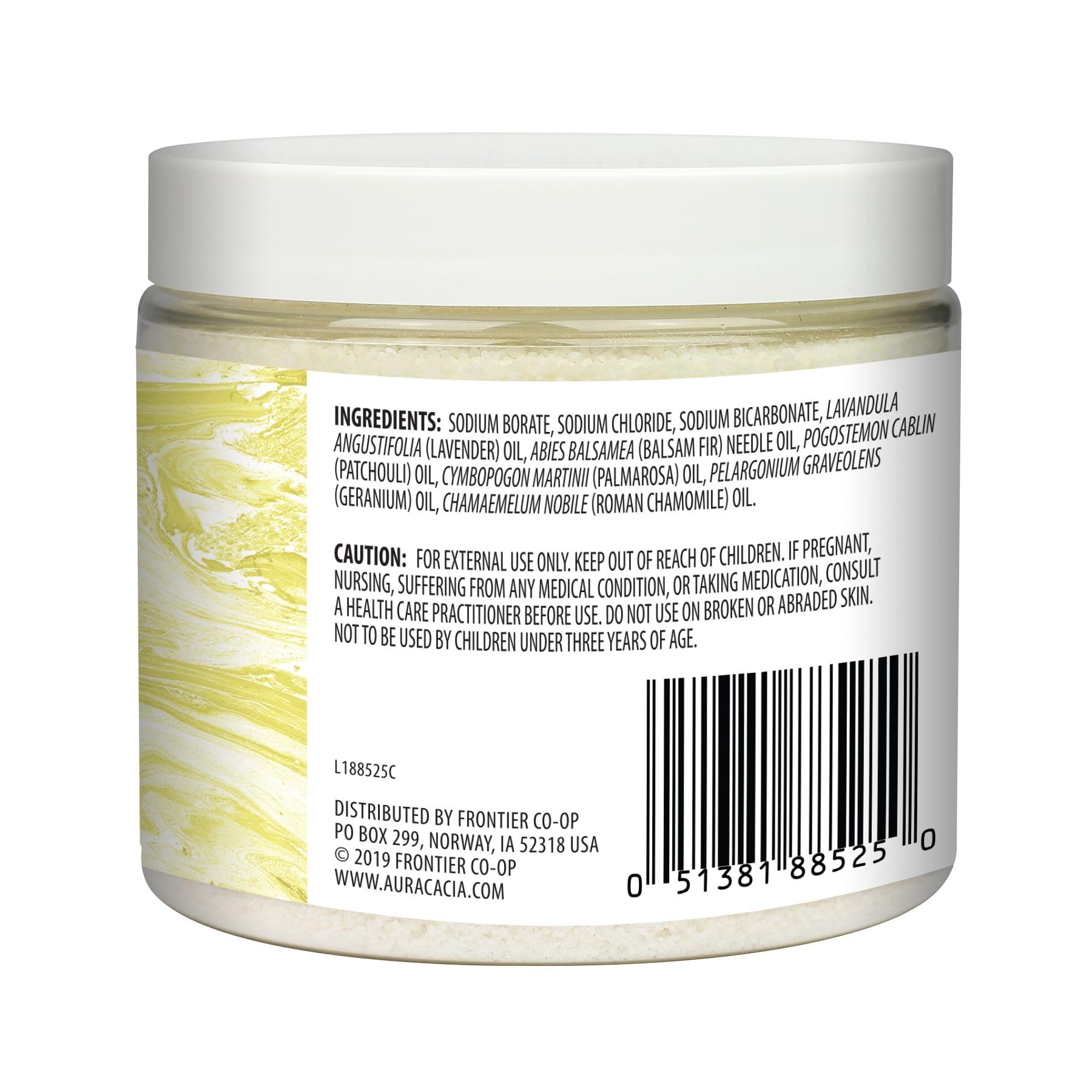 Aura Cacia Tranquil Chamomile Aromatherapy Mineral Bath – 16 oz Jar