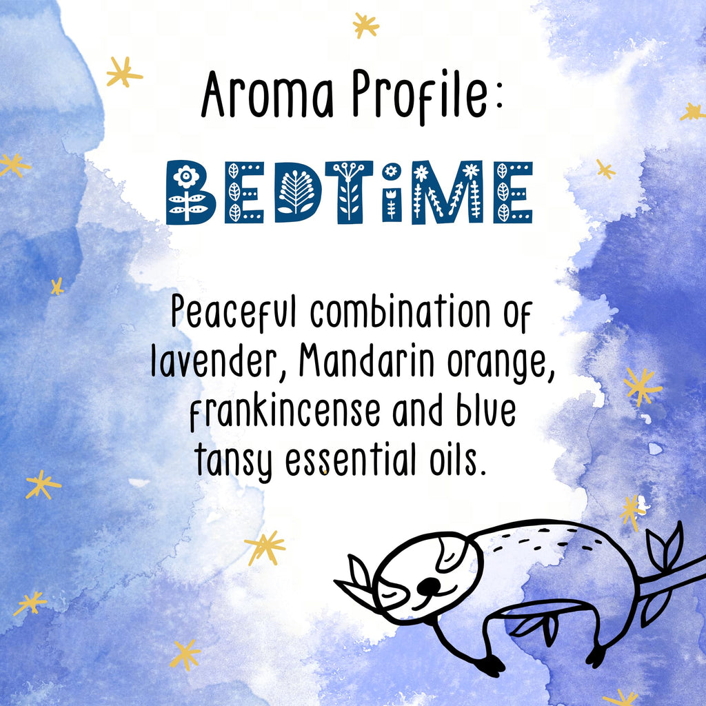 Aura Cacia Kids Bedtime Fizzy Bath Kit | Gentle, Kid-Safe Bath Fizzies with Essential Oils