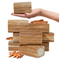 Australian Botanical Soap: Sandalwood & Cocoa Butter Triple-Milled Bars (6.6 oz) Pack of 8