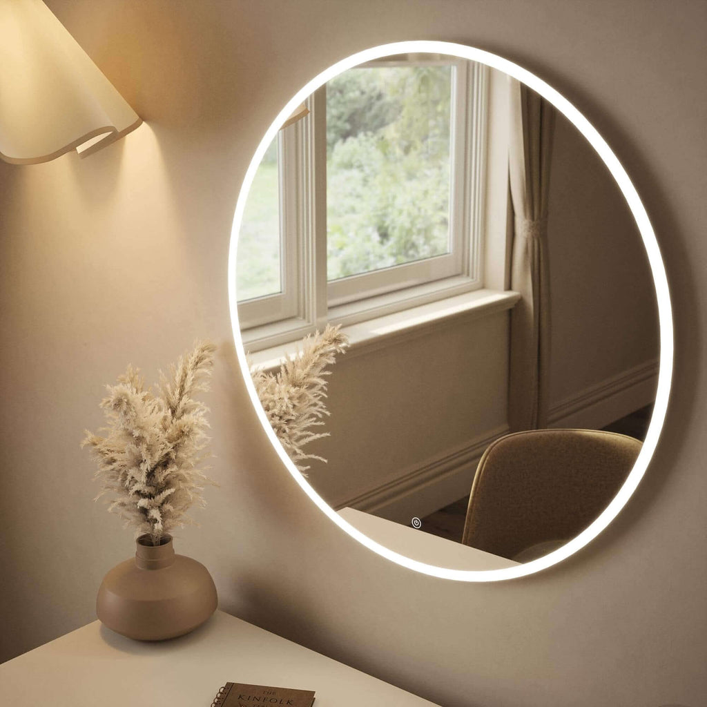 Ava Round Wall Mounted Mirror 80cm