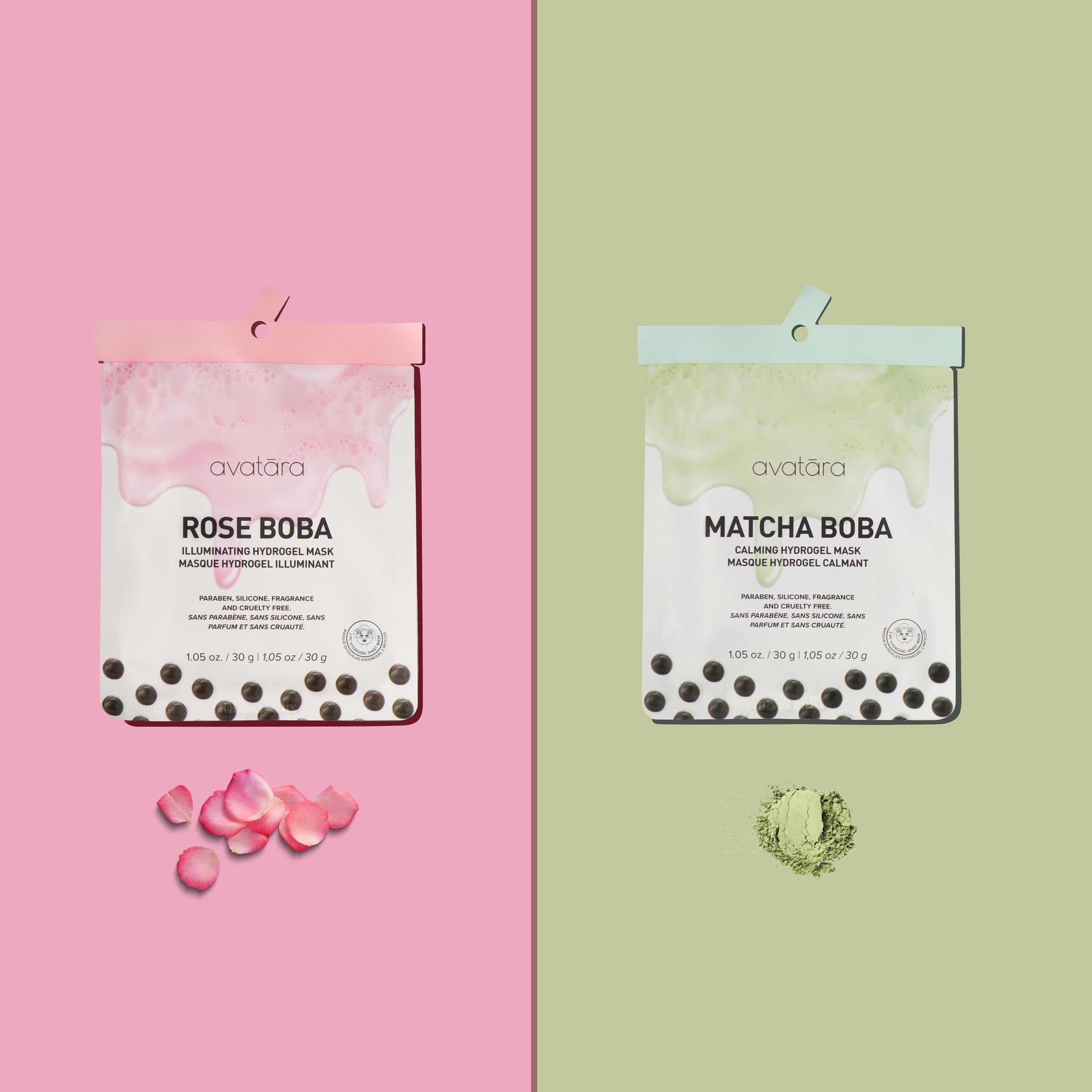 Avatara Sheet Mask Set – 10 Hydrating Facial Masks, Tencel Fiber, All Skin Types