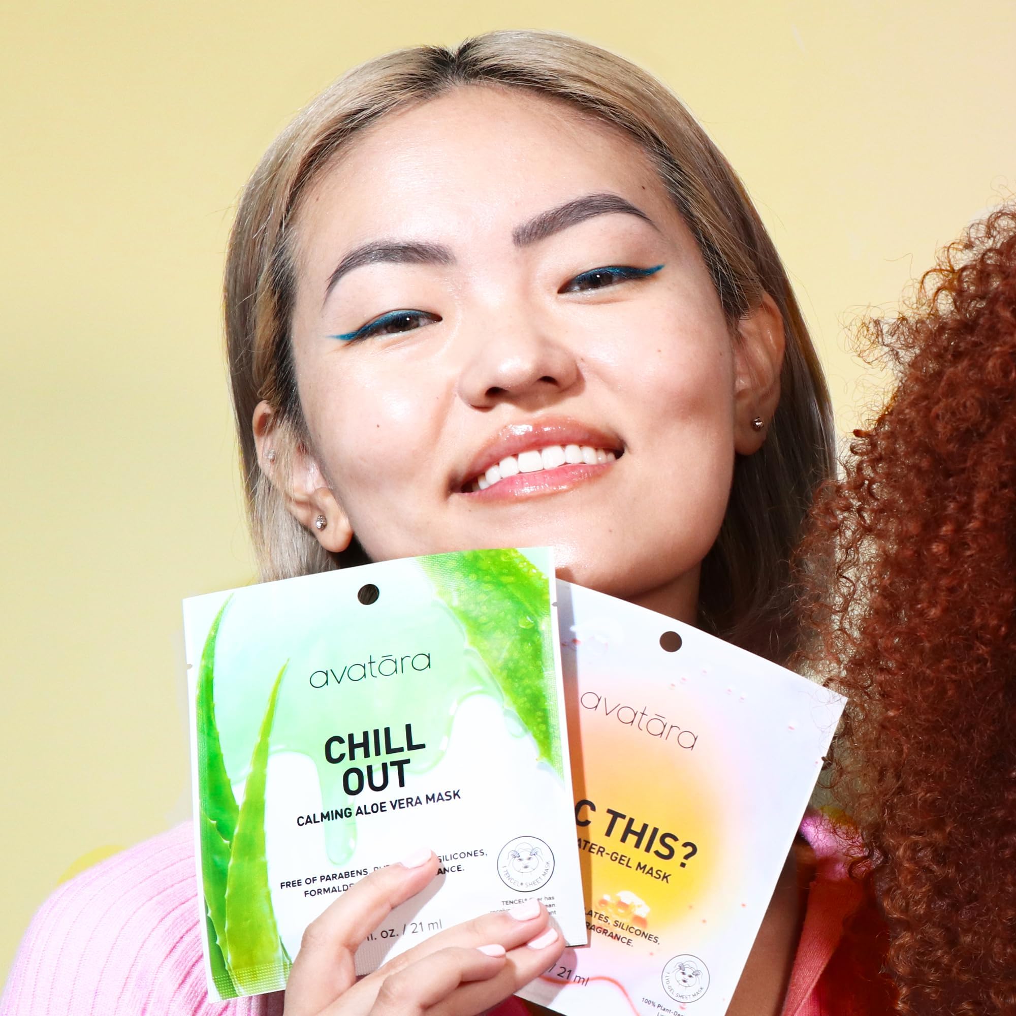 Avatara Sheet Mask Set – 10 Hydrating Facial Masks, Tencel Fiber, All Skin Types