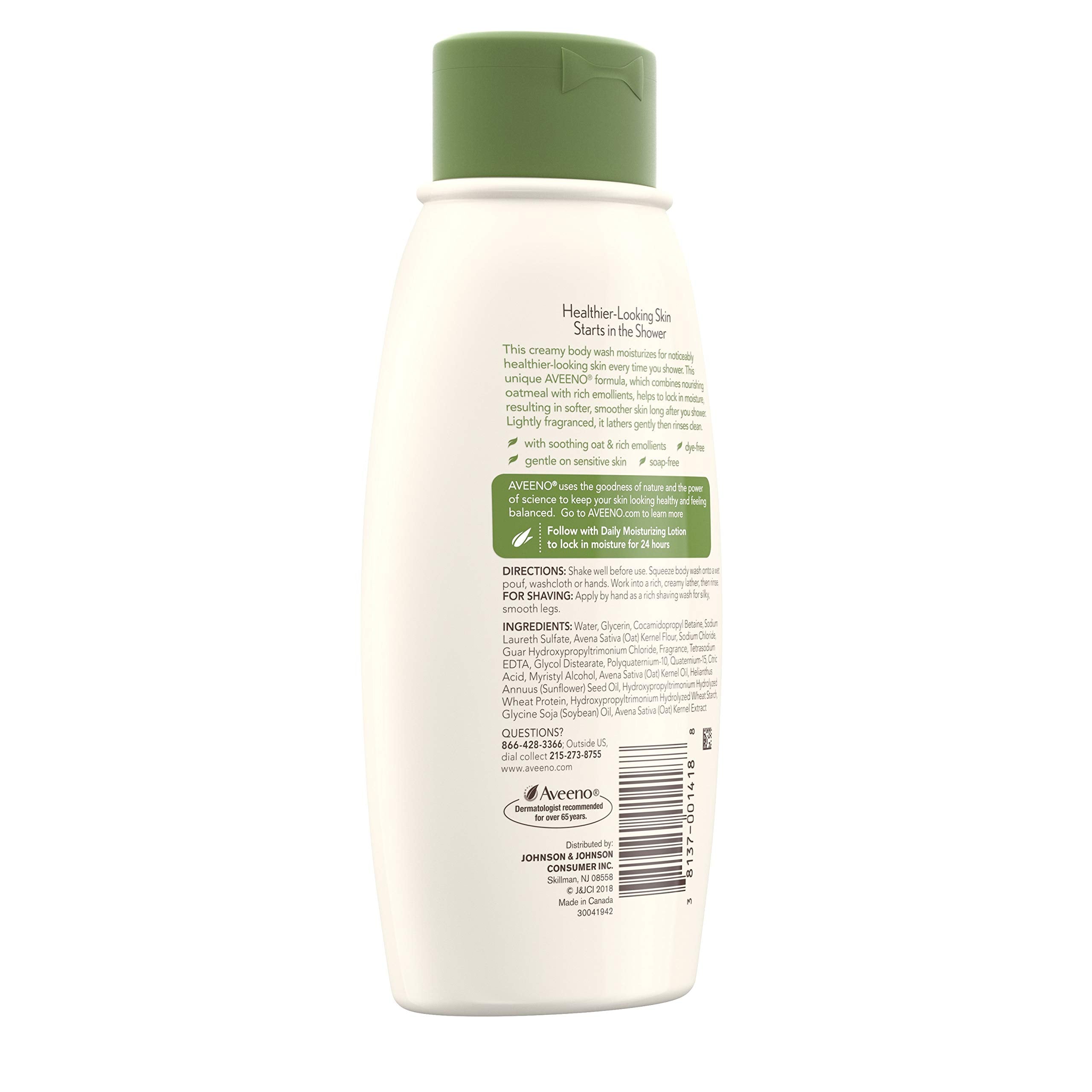 Aveeno Daily Moisturizing Body Wash – 12 Fl Oz
