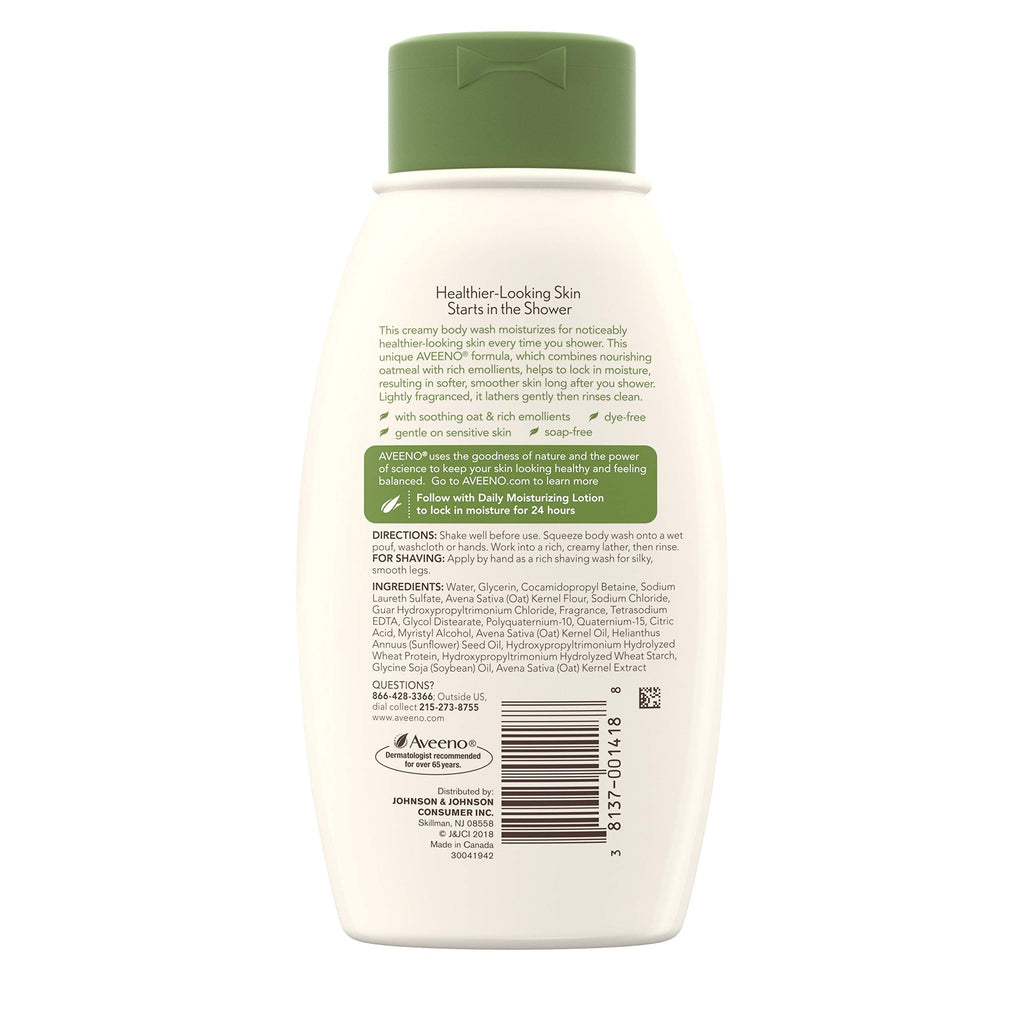 Aveeno Daily Moisturizing Body Wash – 12 Fl Oz