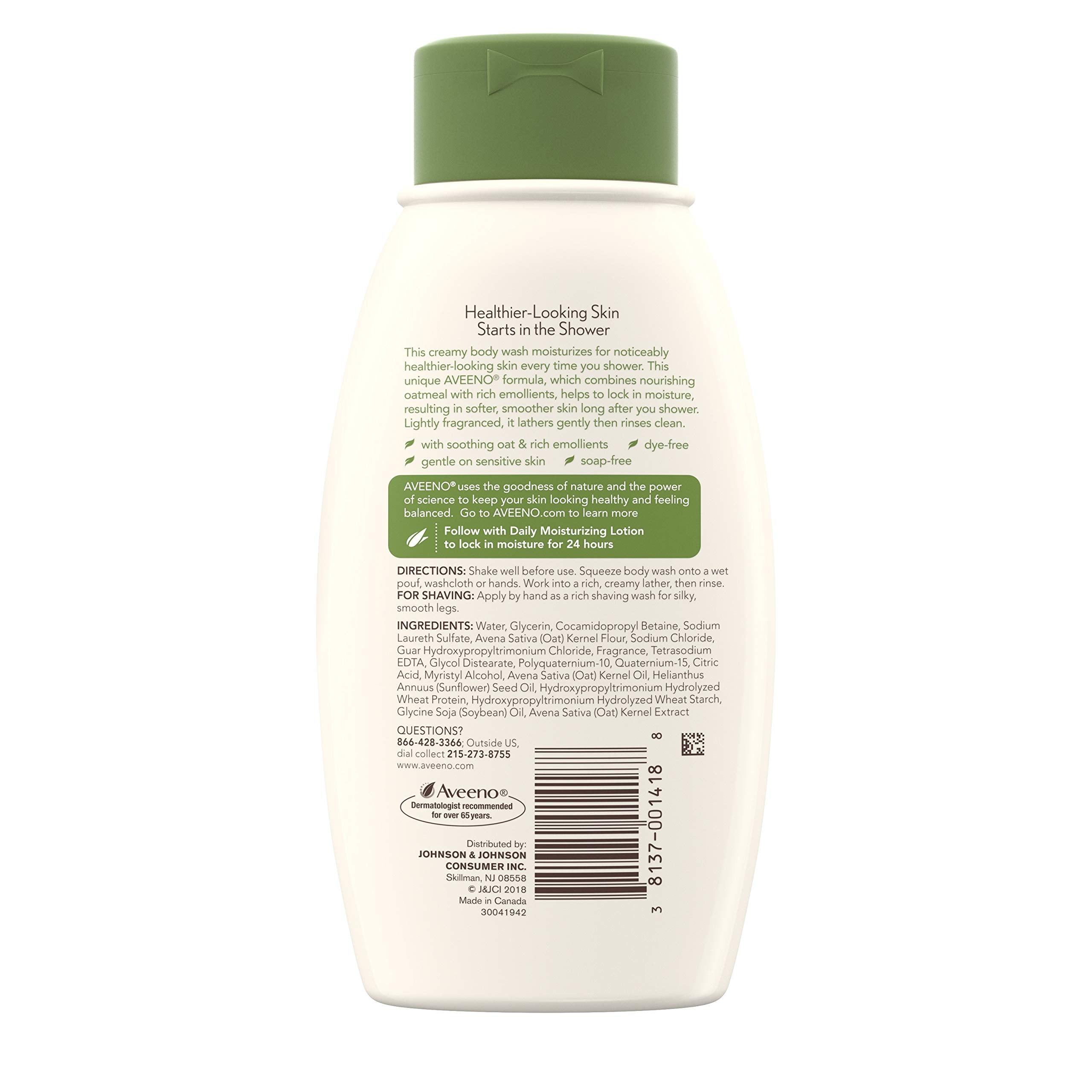 Aveeno Daily Moisturizing Body Wash – 12 Fl Oz