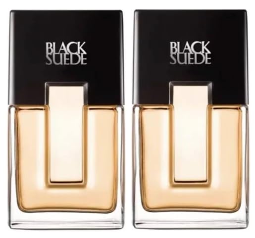 AVON Black Suede Eau de Toilette for Men – 3.4 oz (100 ml) Set of 2