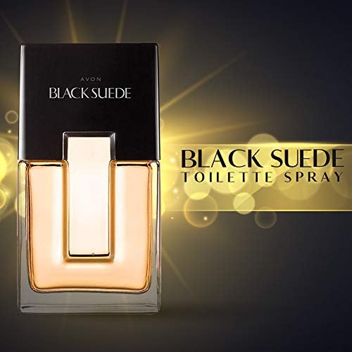 AVON Black Suede Eau de Toilette Spray for Men (Pack of 2) | AVON
