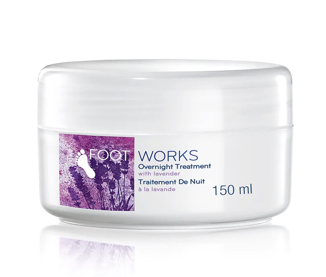 AVON Foot Works Lavender Overnight Foot Treatment – Hydrating Night Care for Tired Feet