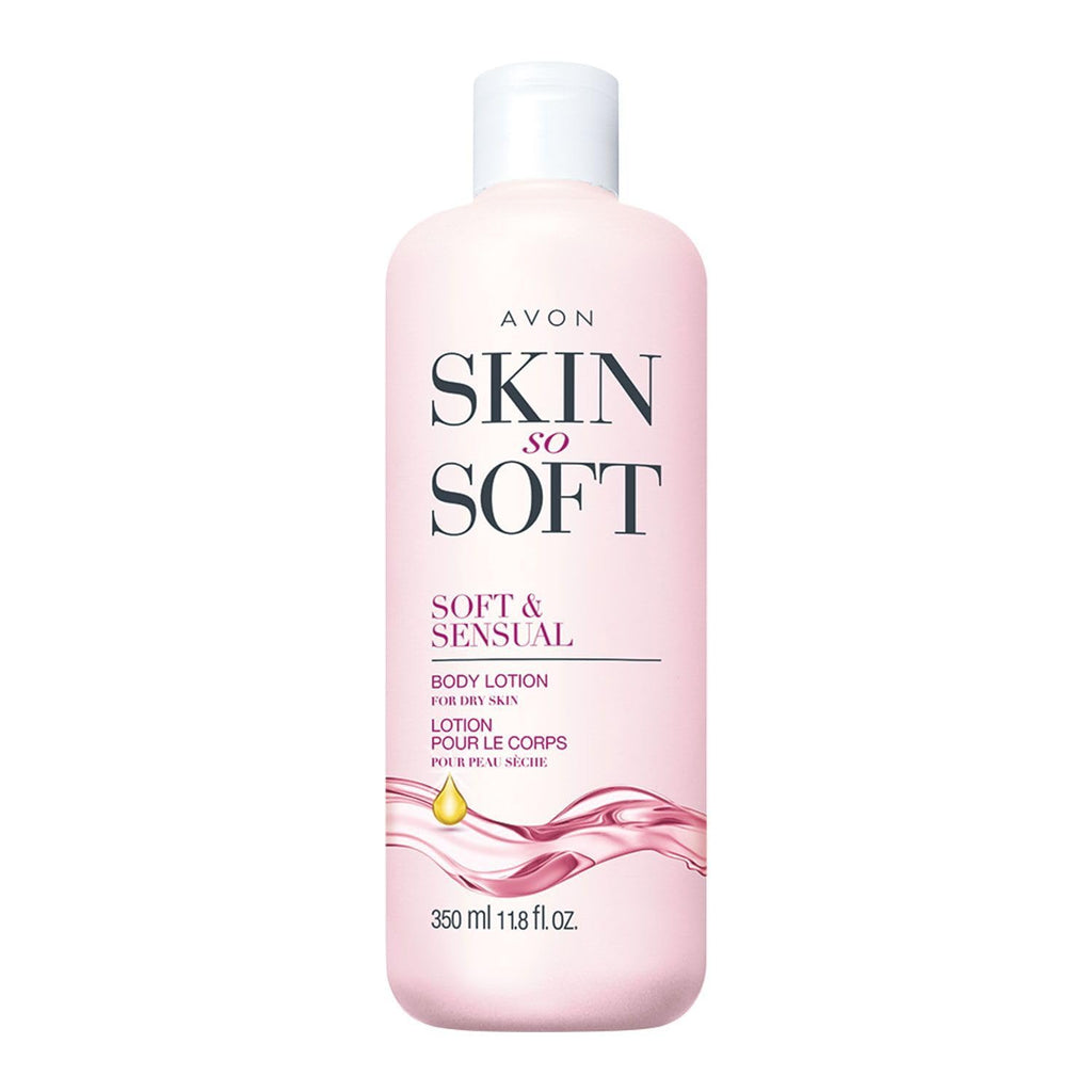 AVON Skin So Soft Soft & Sensual Body Lotion with Argan Oil – 24+ Hour Moisture