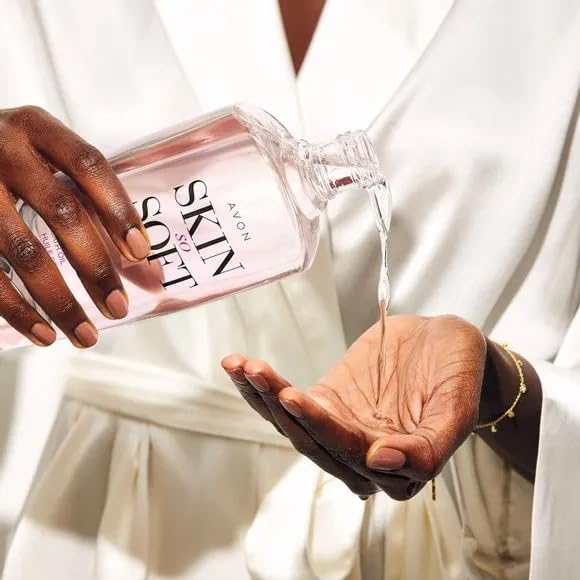 Avon Skin So Soft Soft & Sensual Bath Oil — Hydrating Argan Body Oil for Glowing Skin