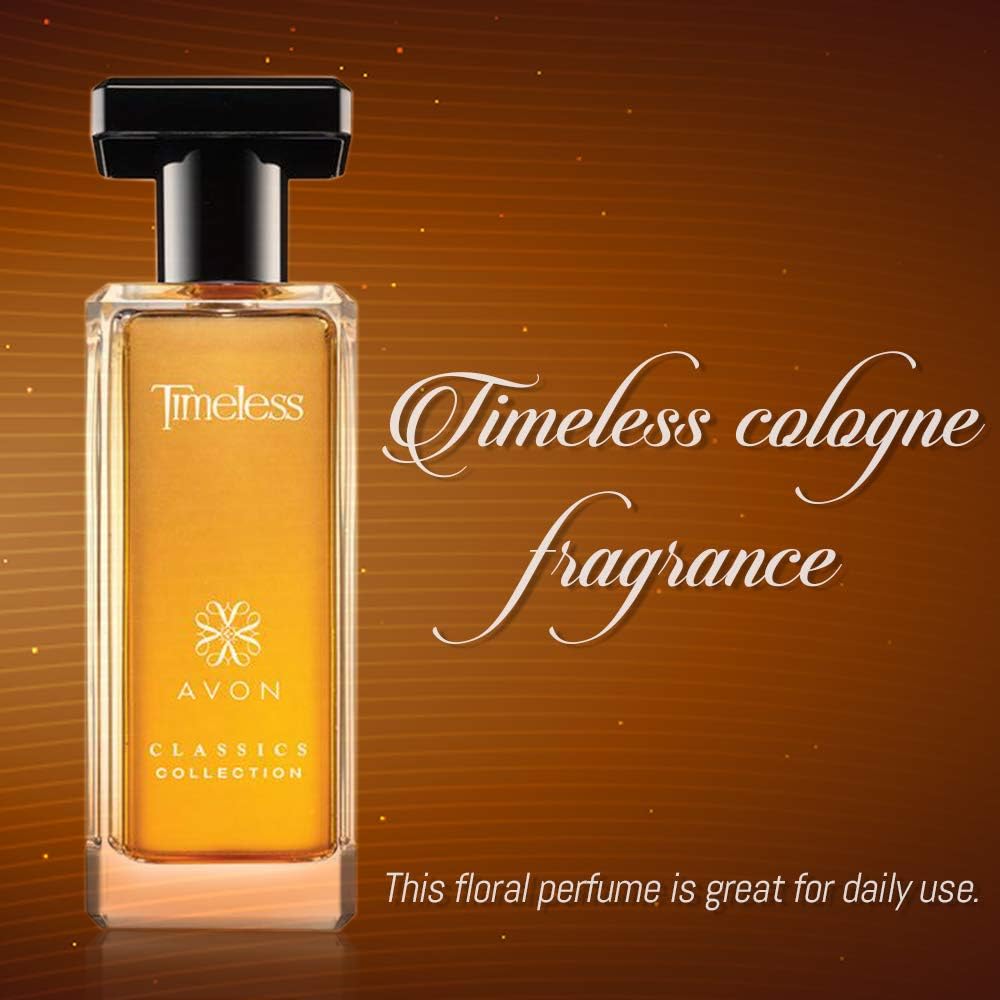 AVON Timeless Cologne for Men & Women – Exotic Fragrance Pack of 2 (1.7 fl oz)