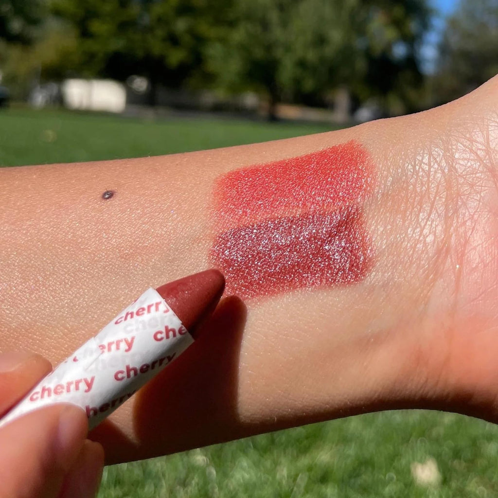 Axiology Multi Stick Crayons for Eyes, Lips & Cheeks — Nude Plum & Rosé Duo
