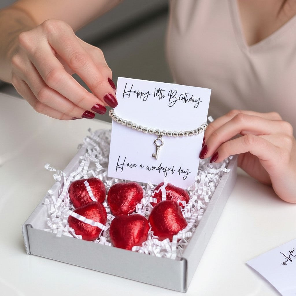 Happy 18th Birthday Bracelet Mini Gift Hamper