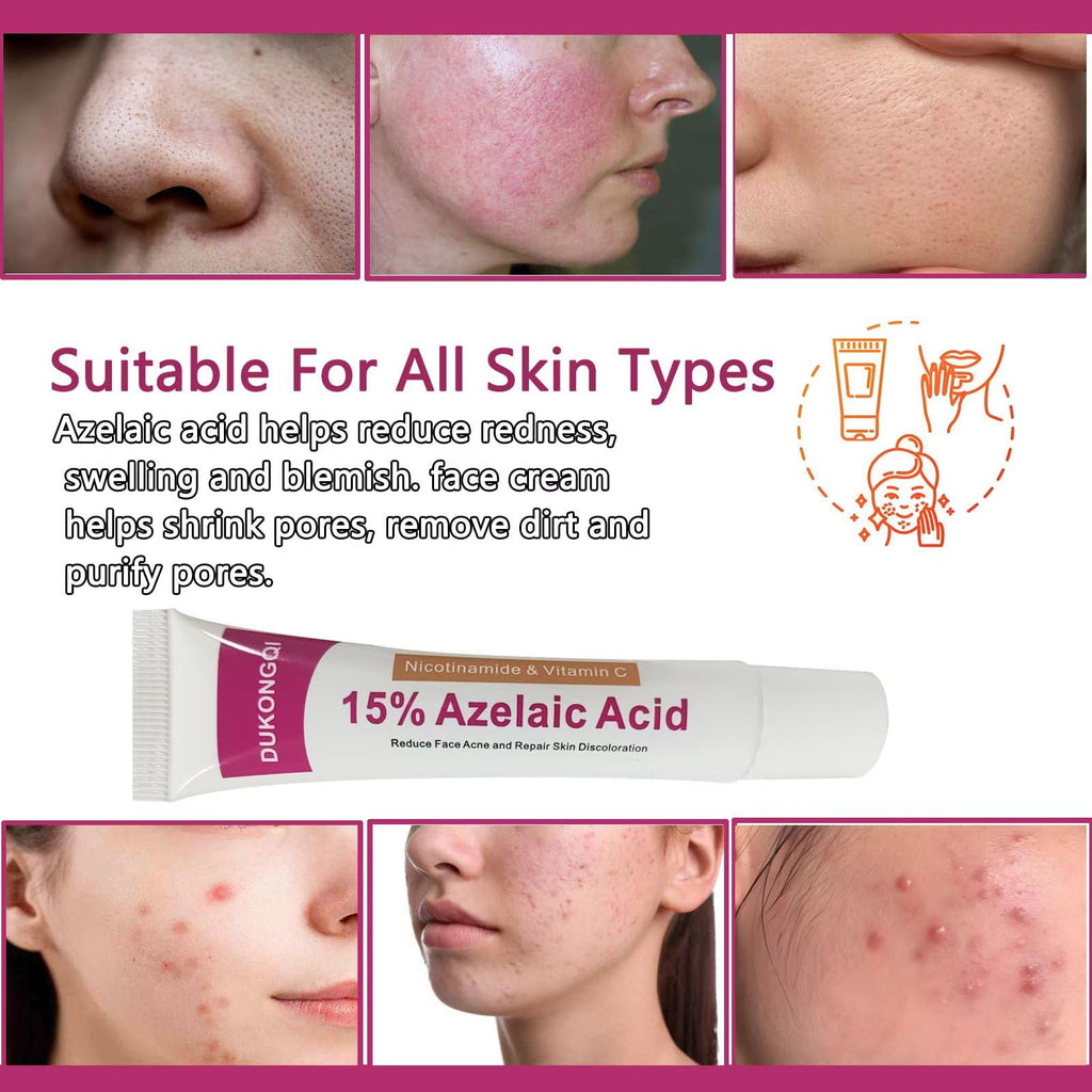 Azelaic Acid Serum 12% for Balanced Skin Tone & Purified Pores, 20g