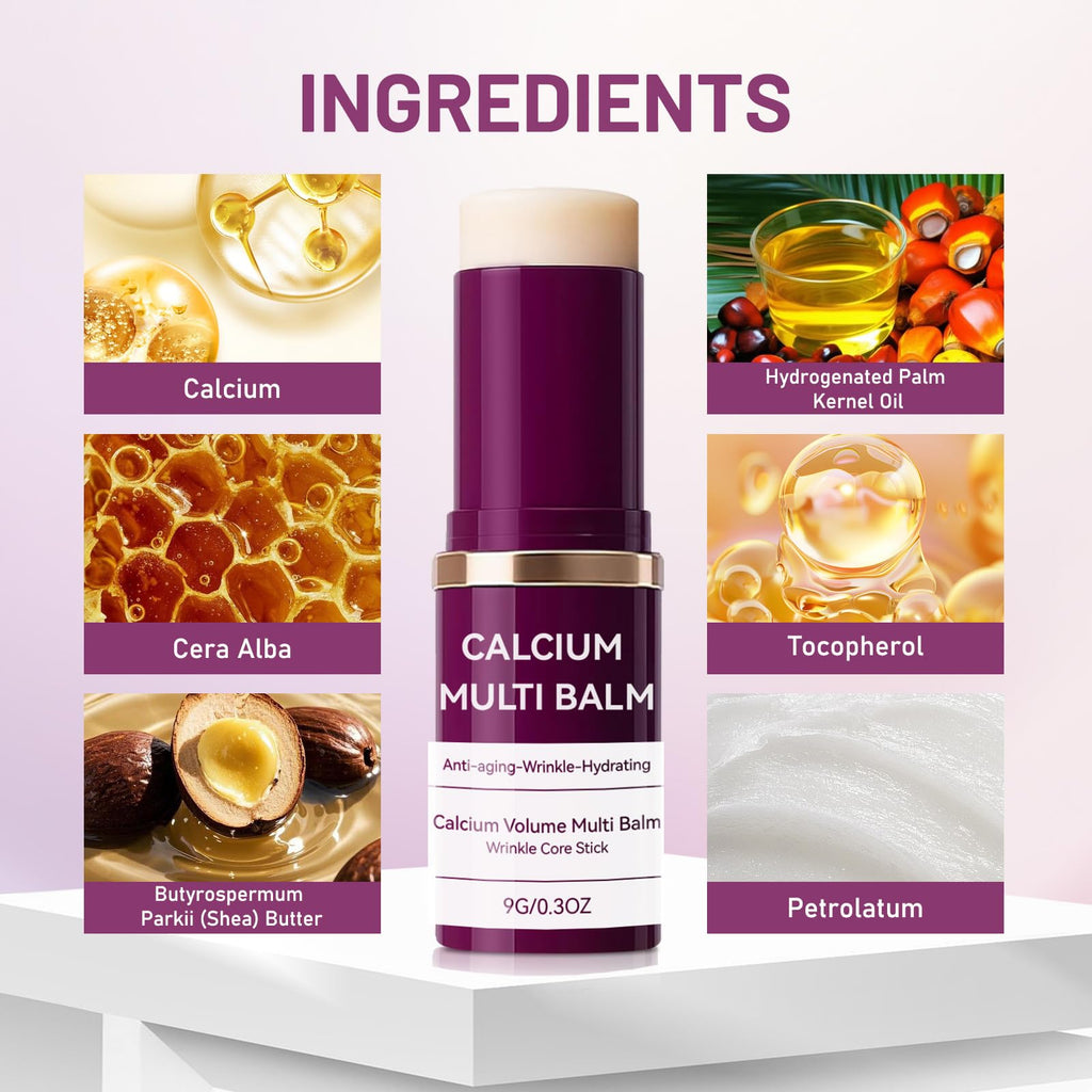 AZSYYQC Cemenrete Calcium Multi Balm – Hydrating, Firming Skin Treatment with Vitamin D & Collagen (2 pcs)