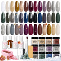 AZUREBEAUTY Dip Powder Nail Kit Starter — 20 Colors, No Lamp Needed