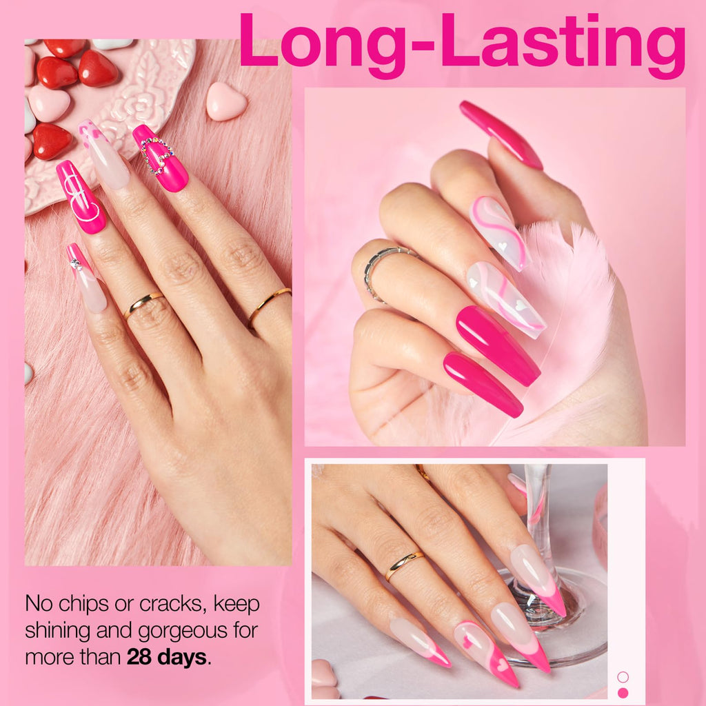 AZUREBEAUTY Dip Powder Nail Kit Starter – 4 Colors + Base/Top Coat, No Lamp, Beginner Friendly
