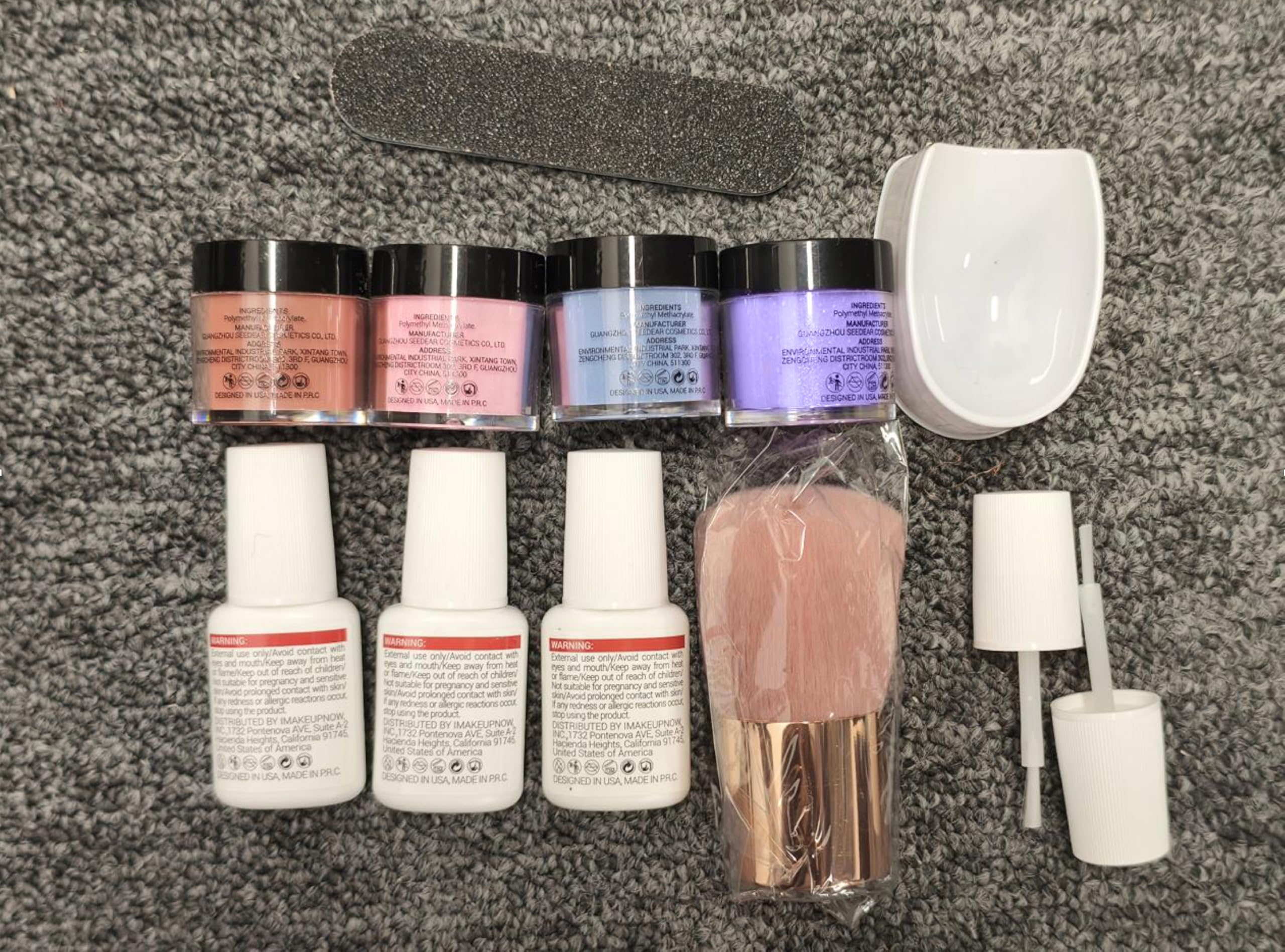 AZUREBEAUTY Dip Powder Nail Kit | Color-Changing Glitter Nails at Home