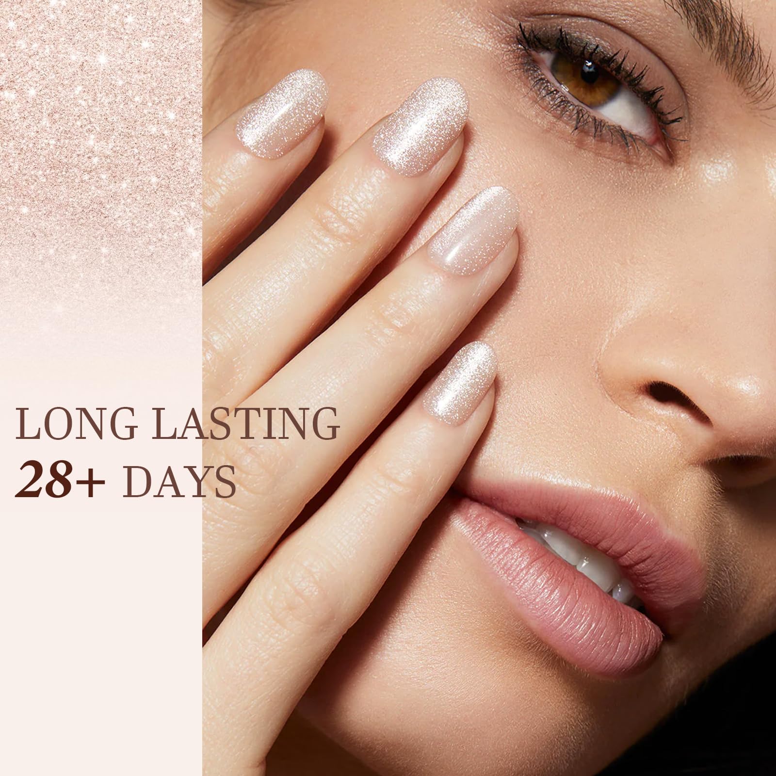 AZUREBEAUTY Dip Powder Nail Kit Starter – 4 Colors, No Lamp Needed, DIY at Home