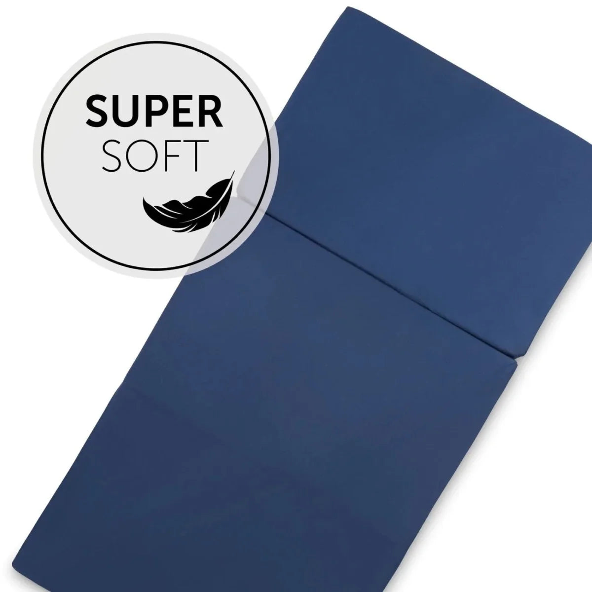 Hauck Sleeper Travel Cot Mattress 120x60cm - Navy
