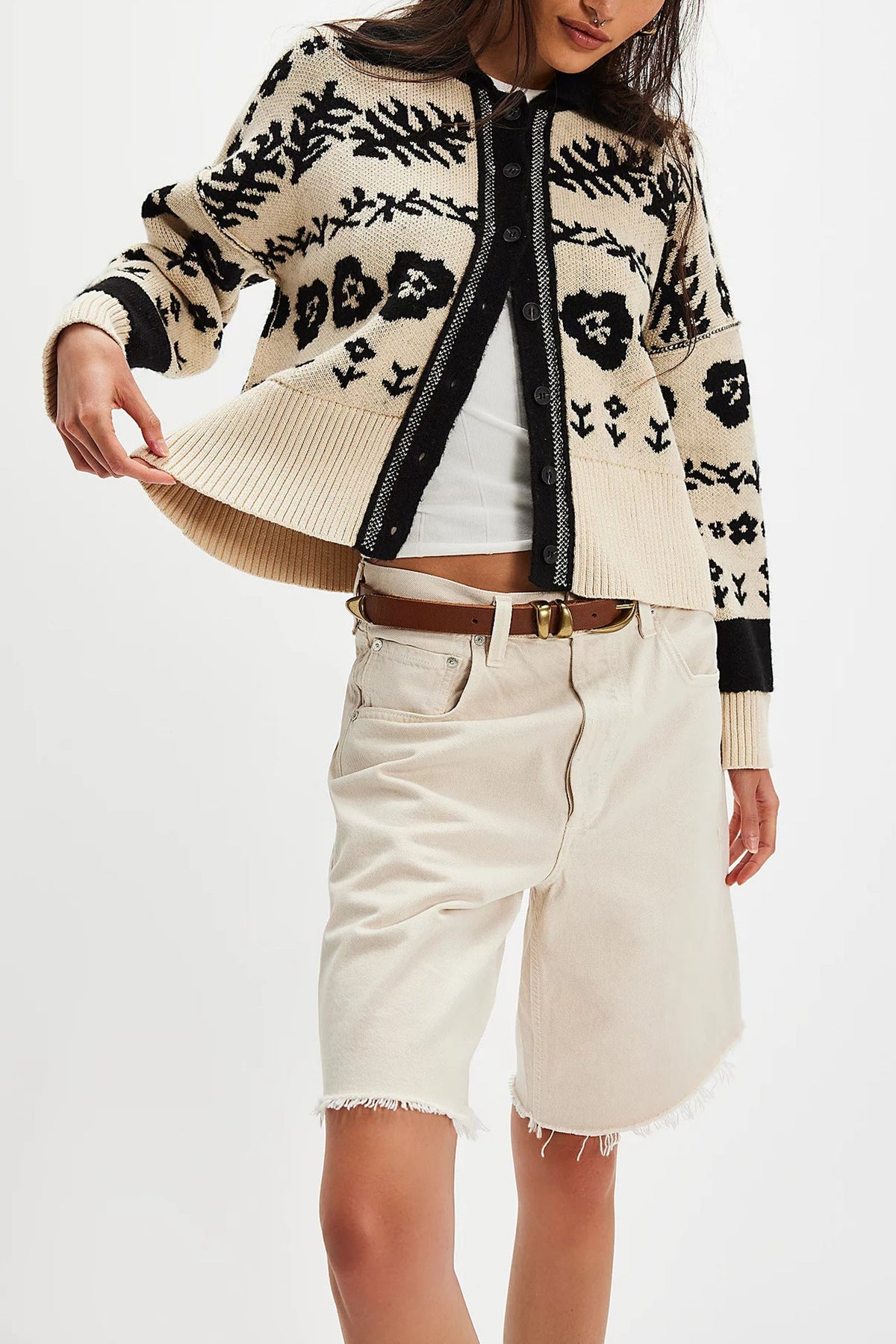 Women's Fashion Loose Knitted Cardigan Coat