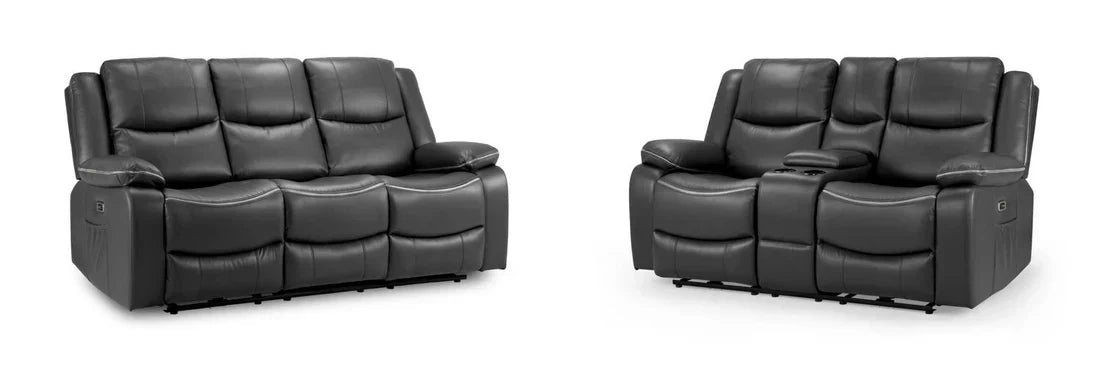 Harald  Electric Recliner Sofa Set: Luxurious 3+2 Seater for Ultimate Comfort