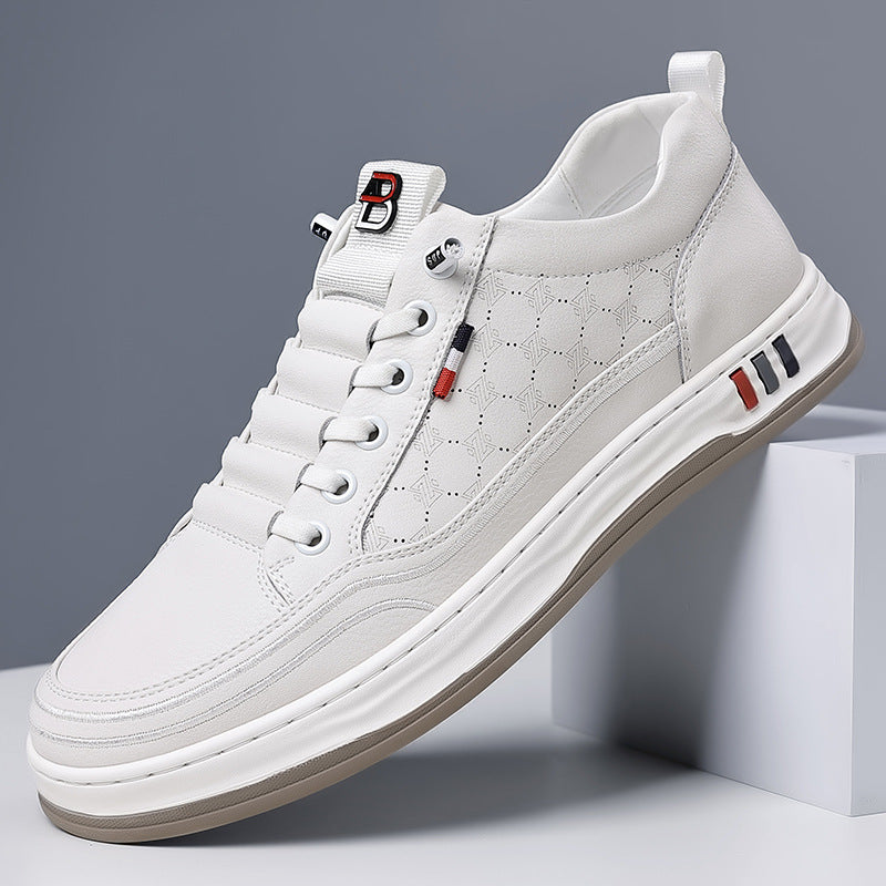 Men's Fashion Thin Lightweight Breathable Casual Skateboard Shoes