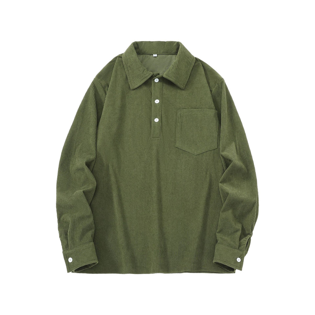 American Retro Casual Bottoming Shirt
