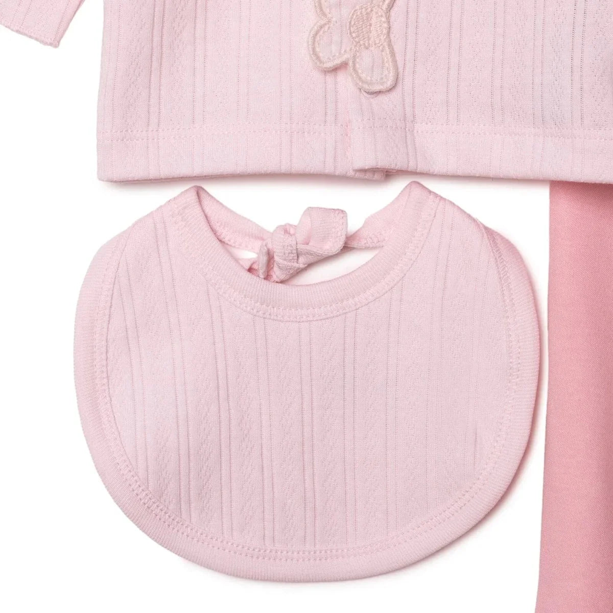 Bebetto 5 Piece Jacquard Knit Baby Hospital Bag Set (Newborn)